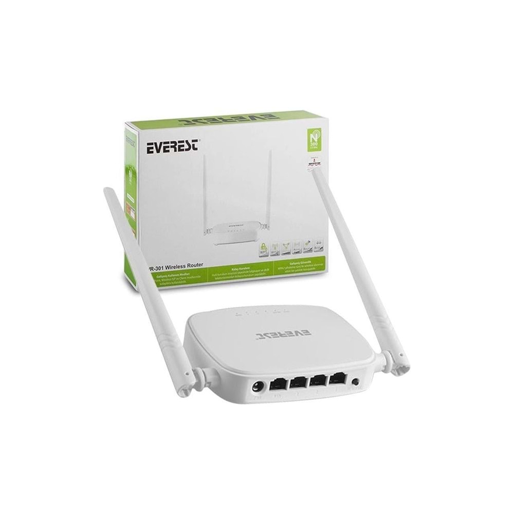 Everest EWR-N301 300 Mbps 4 Port Router