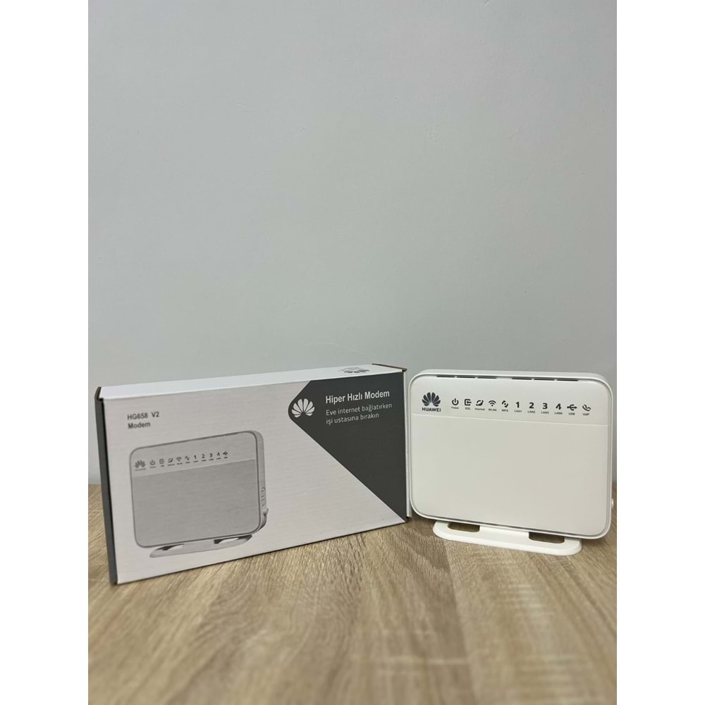 Hg 658 BK 300MB Kablosuz Vdsl2/Adsl2 Modem (Kutulu-Yenilenmiş)