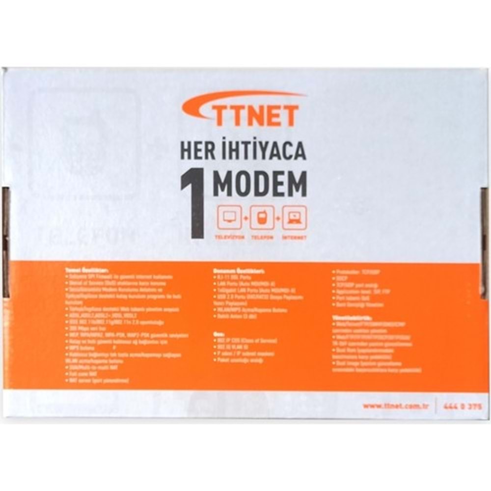 TTNet Zyxel P-2812HNUL-F1 300 Mbps Kablosuz Vdsl2/Fiber-Voip Modem/Router (Kutulu-Yenilenmiş)