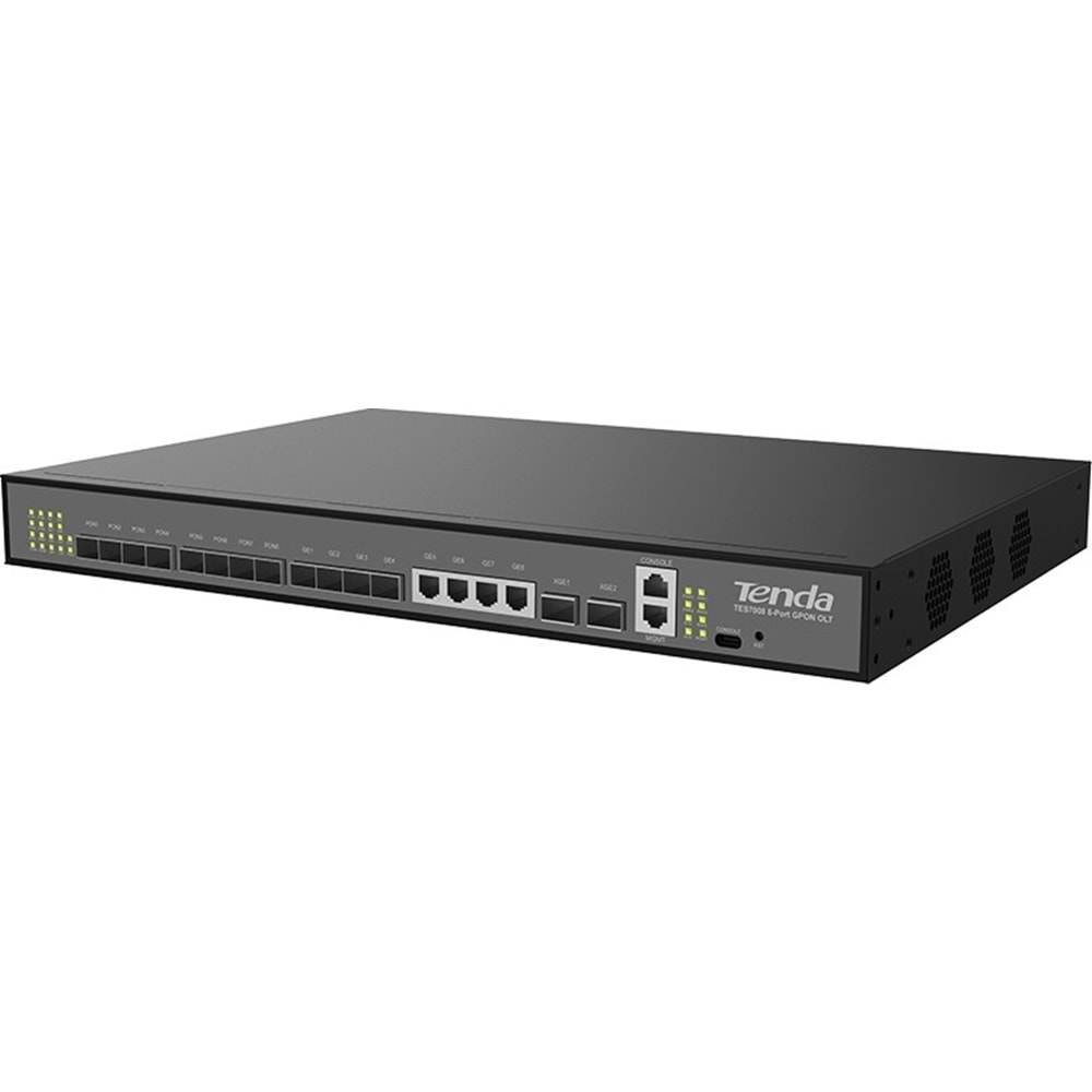 Tenda Tes7008 Geniş Bant CPE 8 Port Gpon Olt
