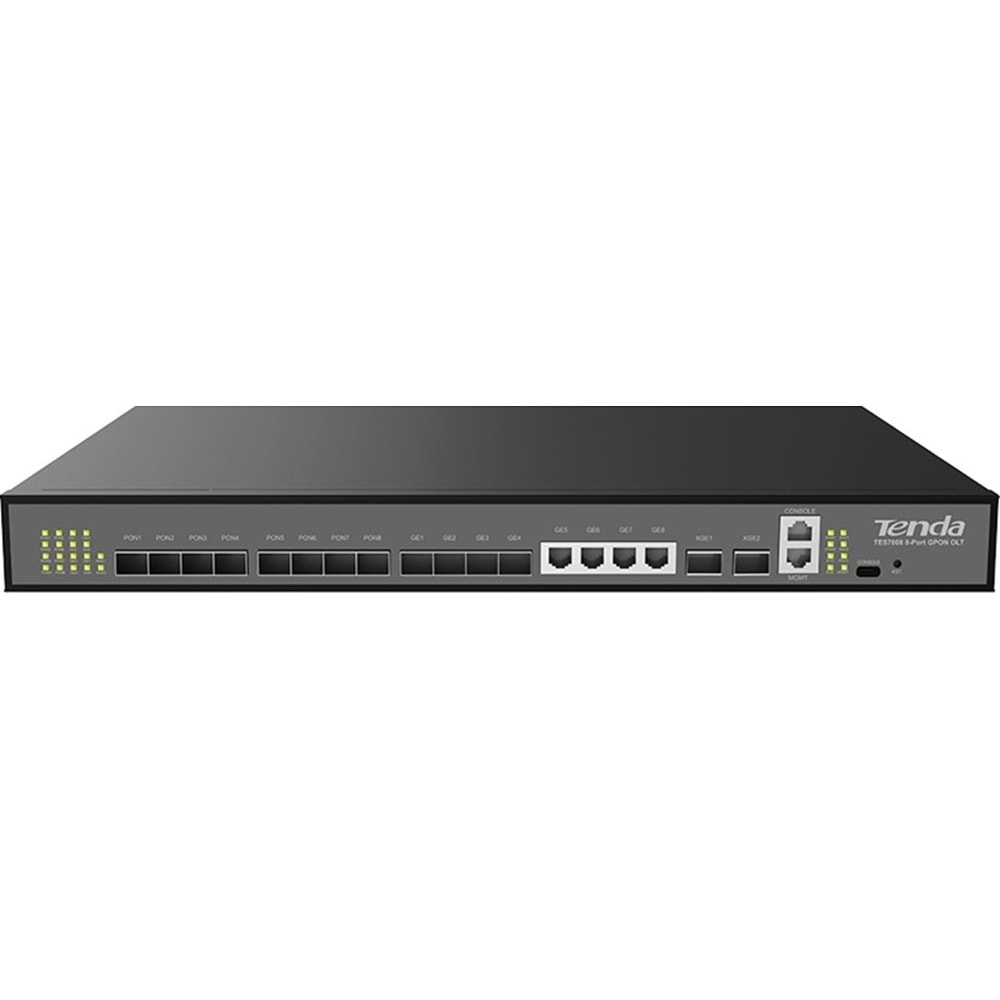 Tenda Tes7008 Geniş Bant CPE 8 Port Gpon Olt