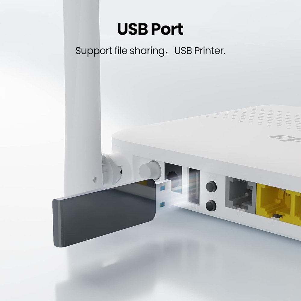 Tenda HG6 N300 Wi-Fi Gpon Ont Modem