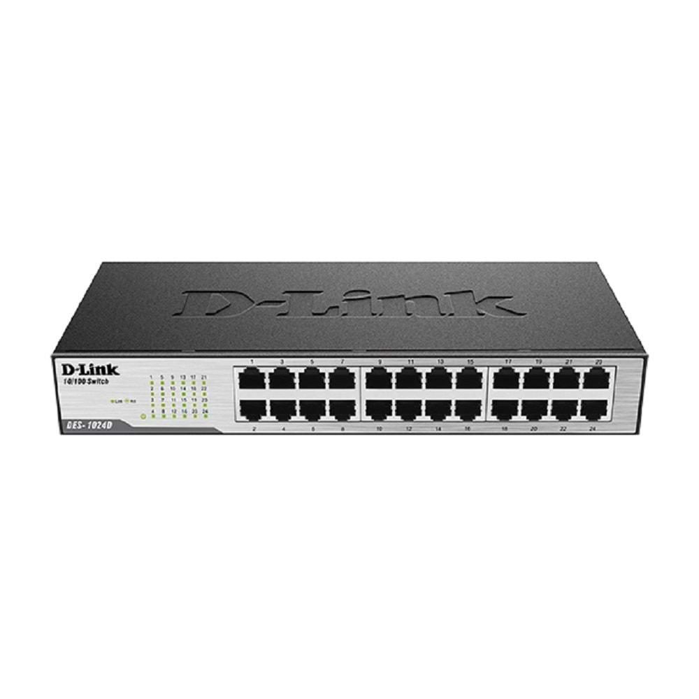 D-Link DES-1024D 24-Port 10/100 Mbps Unmanaged Switch