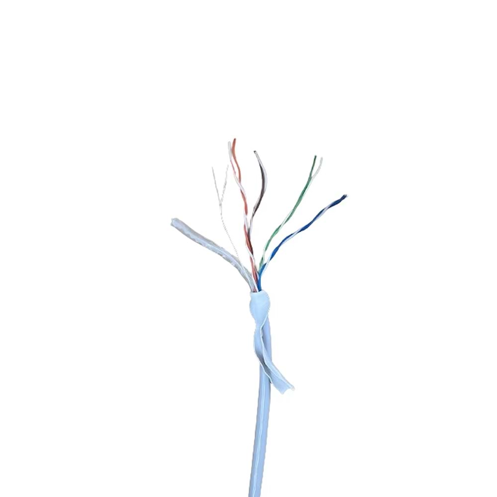 Cablox Pvc Cca 4x2x24 0.55 Mm. Awg Cat6 U/Utp Lan 305 Mt. İndoor