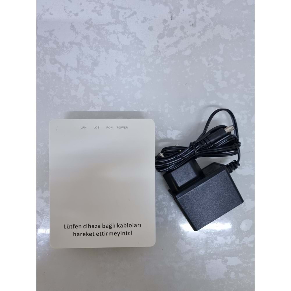 Fiber Optik Huawei HG8010H GPon Terminal Sc/Apc 1 Ge Ont 12V Adaptörlü 2.El