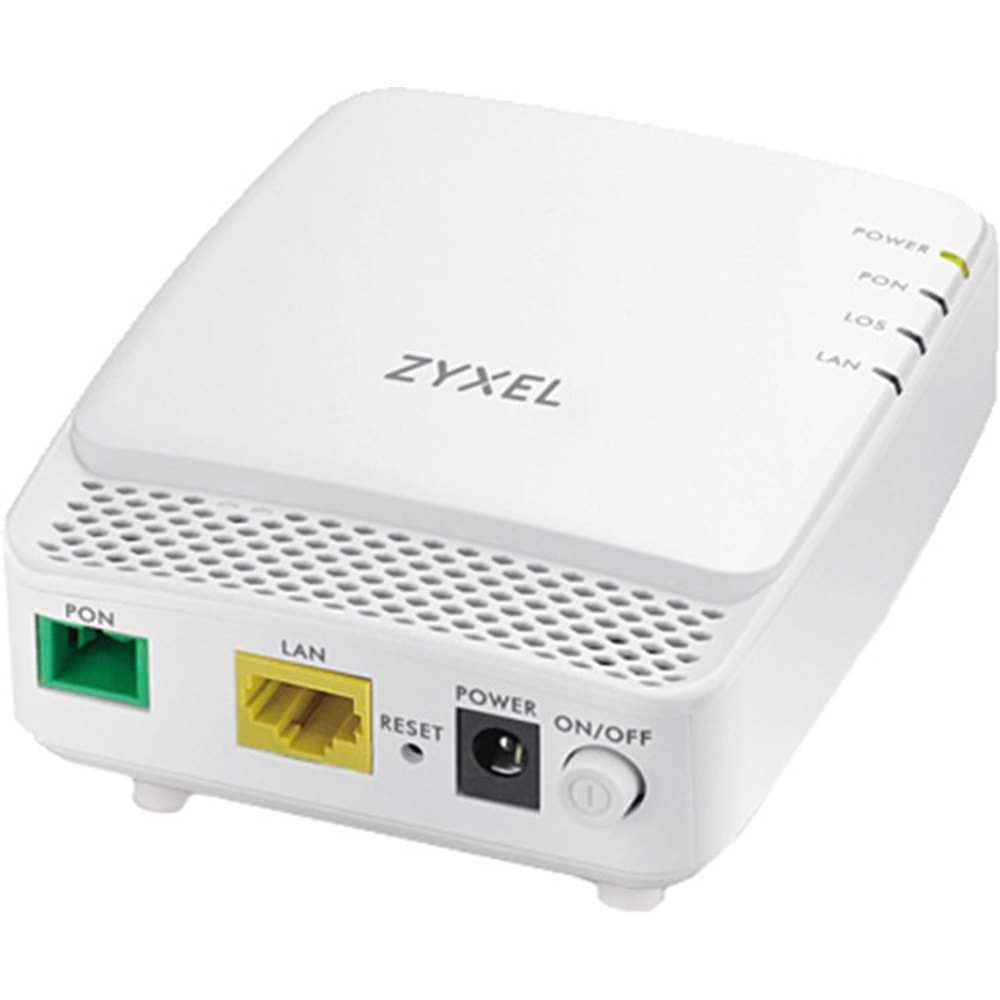 Fiber Optik Zyxel PMG1005-T20B/T20C GPon Terminal Sc/Apc 1 Ge Ont 12V Adaptörlü 2.El