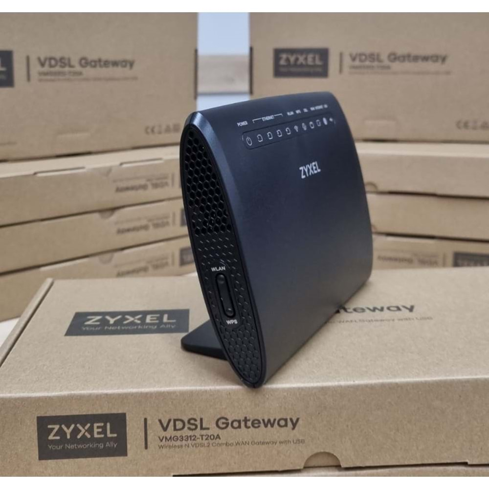 Zyxel Vmg 3312-T20A Wan Ver.300 Mbps Vdsl2 Modem/Router