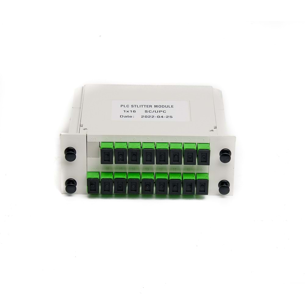 PLC Splitter Kaset Tipi-1/16-SC/APC