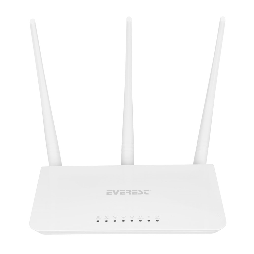 Everest Ewr-F303 2.4GHz 300Mbps 1Wan+3 Lan Portlu Wireless Router