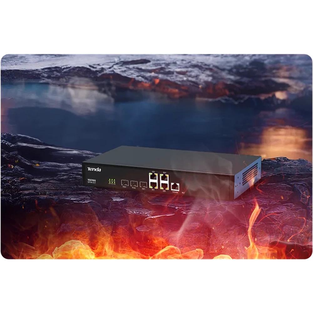 Tenda Tes7002 Geniş Bant CPE 2 Port Gpon Olt