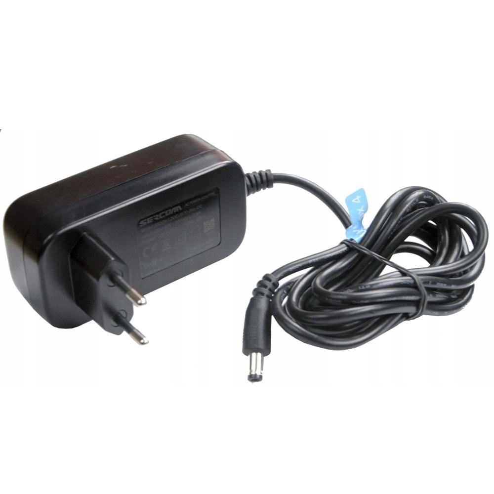 Sercom Gri 12 Volt 2.5 A Modem-Router Switch Adaptörü 5.5x2.1 Uç