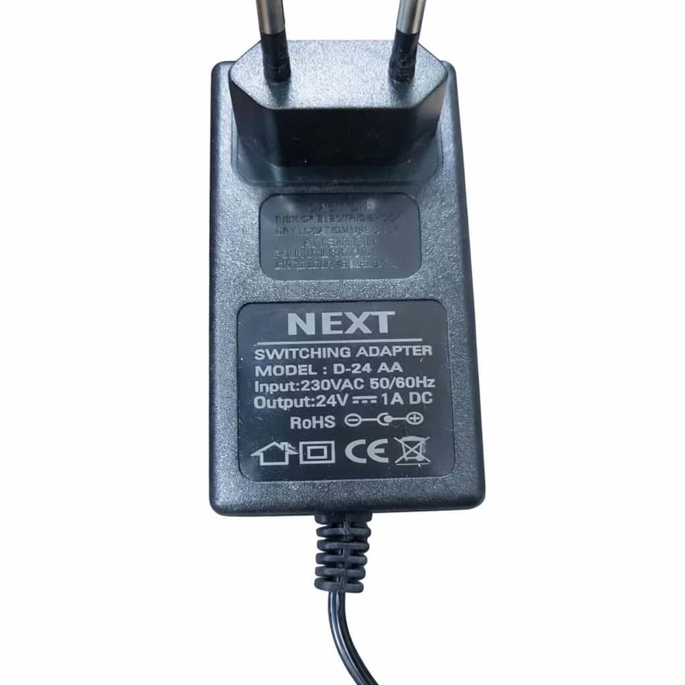 Next 24 Volt 1A Modem-Router Smps Mode Adaptör (MİKROTİK-UBNT VS)
