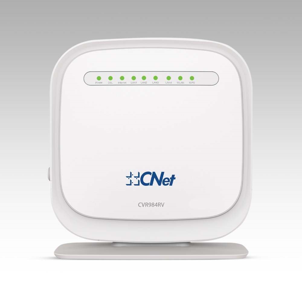 CNet Cvr 984Rv 4 Port 300 Mbps Wireless N Adsl2 /Vdsl2 Modem