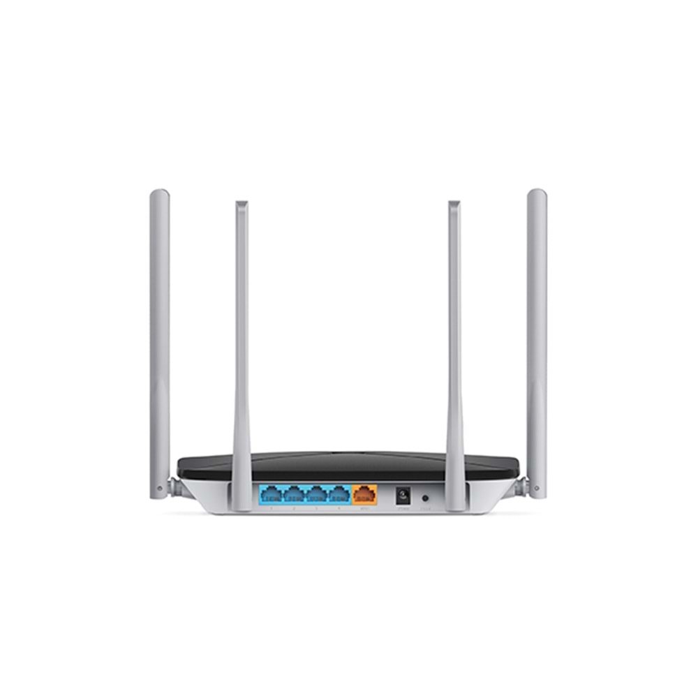 Mercusys AC12 AC1200 867Mbps/5Ghz/300Mbps/2.4Ghz Dual Band Kablosuz Router