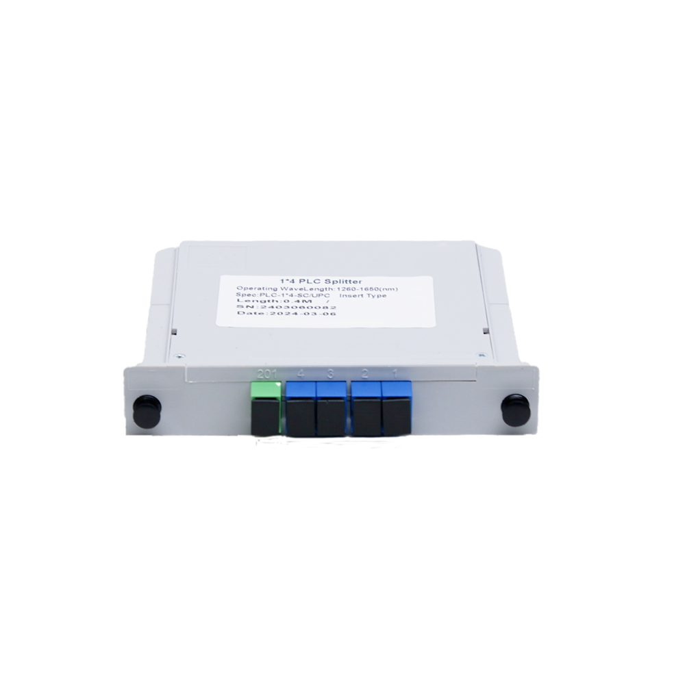 PLC Splitter Kaset Tipi-1/4-SC/UPC