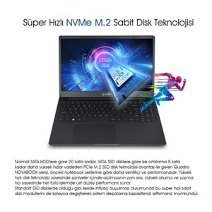 Quadro NovaBook IN16-1650P-CS Ci5 1035G7 16gb 512gb 15.6