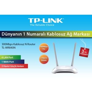 TP-Link TL-WR840N 300 Mbps Wi-Fi Router