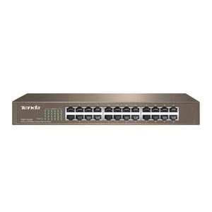 Tenda TEF 1024D 10/100/1000 24 Portlu Rackmount Ethernet Switch