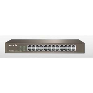 Tenda TEF 1024D 10/100/1000 24 Portlu Rackmount Ethernet Switch