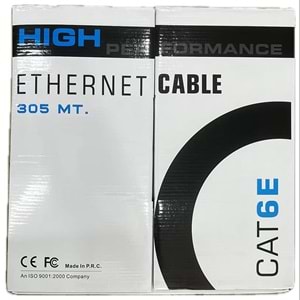 Cablox Pvc Cca 4x2x24 0.55 Mm. Awg Cat6 U/Utp Lan 305 Mt. İndoor