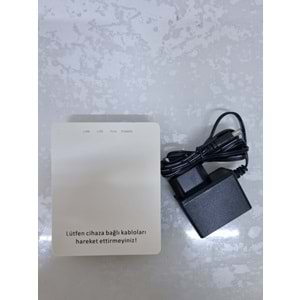 Fiber Optik Huawei HG8010H GPon Terminal Sc/Apc 1 Ge Ont 12V Adaptörlü 2.El