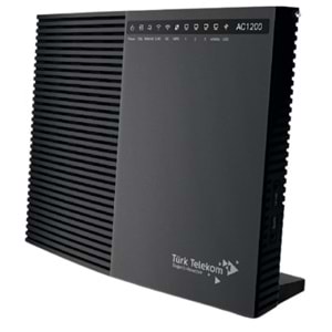 Türk Telekom VC220-G3u AC 1200 Wirelles Dual Vdsl Modem Siyah (Yenilenmiş Kutulu)