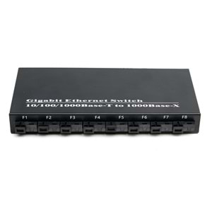 FBR-SW-08-GB FİBER OPTİK SWİTCH 8 PORT SC