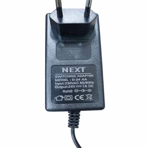 Next 24 Volt 1A Modem-Router Smps Mode Adaptör (MİKROTİK-UBNT VS)