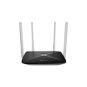 Mercusys AC12 AC1200 867Mbps/5Ghz/300Mbps/2.4Ghz Dual Band Kablosuz Router