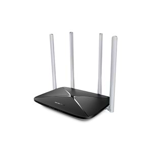 Mercusys AC12 AC1200 867Mbps/5Ghz/300Mbps/2.4Ghz Dual Band Kablosuz Router