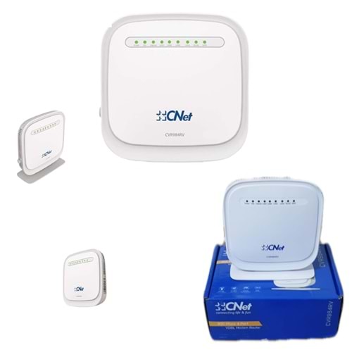 C-Net Cvr 984Rv 4 Port 300 Mbps Wireless N Vdsl2/Modem