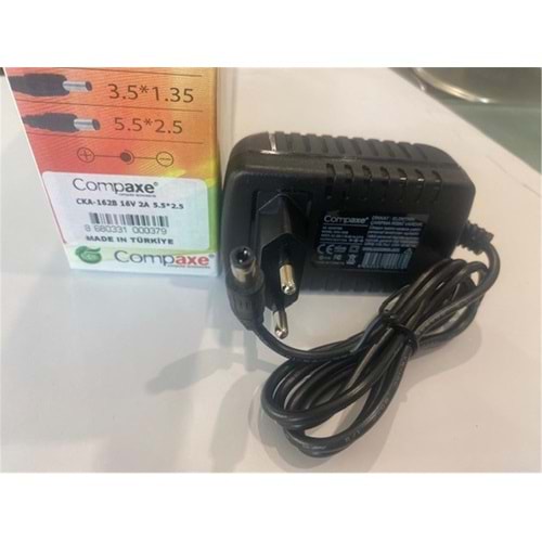 Compaxe CKA-162b 40w 16v 2.5a 5.5-2.5 Adaptör
