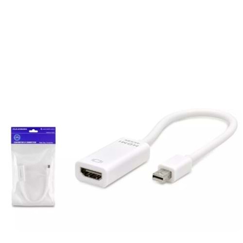 Hadron Hdx7768 Display Mini To Hdmi F Çevirici 4K 30Hz Thunderbolt2 Beyaz