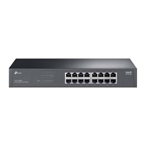 Tp-Link LS1016G 16 Port 10-100-1000 Mbps Switch Metal Kasa