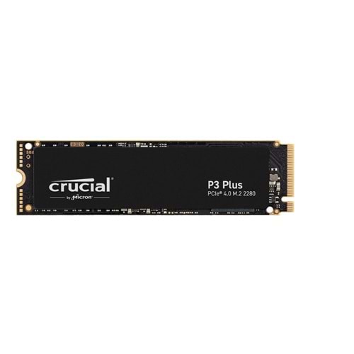 Crucial 2TB P3 CT2000P3PSSD8 Plus 3D NAND GEN4 NVMe PCIe M.2 SSD (5000-4200 MB-s) 