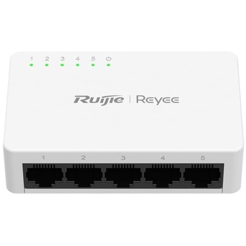 Ruijie Reyee RG-ES05G-L 5 Portlu 10-100-1000 Gigabit Tak Çal Tak Çalıştır Switch Plastik Kasa