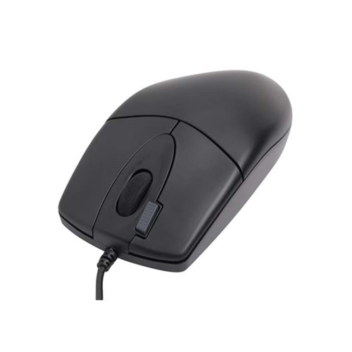A4 Tech Op-620D Siyah Usb Kablolu Optik 1200Dpi 1,5Mt Kablo Mouse