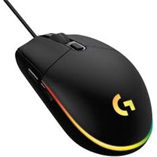 Logitech 910-005796 G203 Optik Kablolu Gaming Oyuncu Mouse Makrolu Siyah Optik 