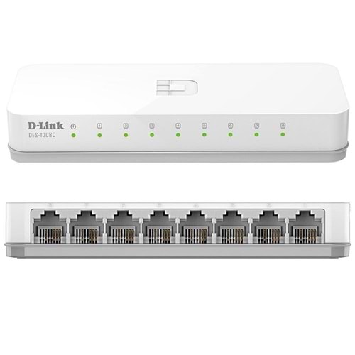 D-Link Des-1008C 8 Port 10/100 Mbps Switch