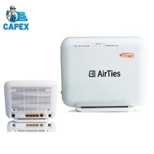 TTNet Airties 5650 BK TT Vers.2 VDSL2 Modem/Router (Capex)