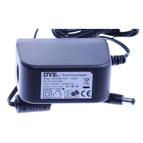 DVE 12 VOLT 2 A Modem-Router Switch Mode Adaptör