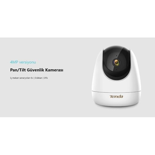 Tenda CP7 3MP -4MP 1080P Güvenlik Pan/Tılt IP Kamera