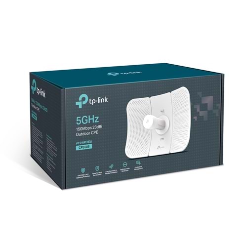 TP-LINK CPE605 1 PORT 150MBPS 5GHz 23dBI OUTDOOR POE ACCESS POINT