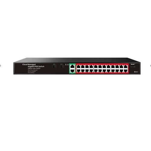 Smart Partner 24+2+2 Sfp Port Full Gigabit Bulut Yönetilebilir Poe Switch