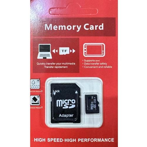 Solidfast Taiwan 256 Gb Micro Sd Card + Adaptörlü