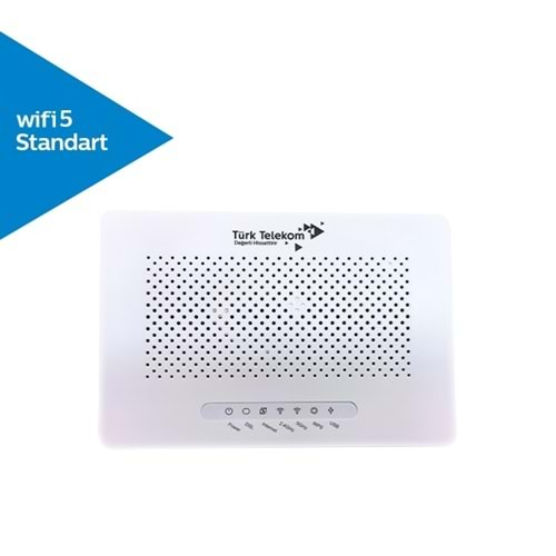 Türk Telekom ZXHN ZTE H168A 11AC Wi-Fi 5 Dual Band Vdsl2/Fiber Modem (Kutulu-Yenilenmiş)