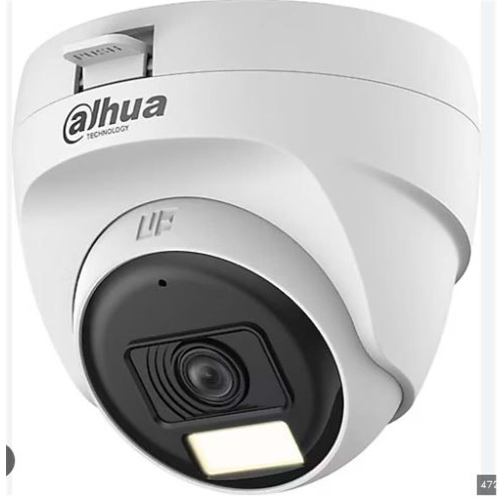 Dahua HAC-T1A21-U-IL 2mp Akıllı Çift Işıklı HDCVI 25 mt Dome Kamera 
