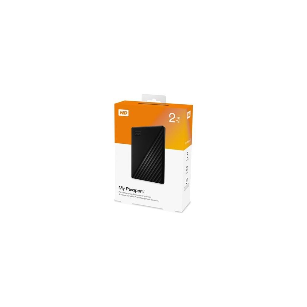 Wd 2Tb My Passport WDBYVG0020BBK 2.5