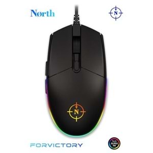 North Combat RGB Kablolu Oyuncu Mouse