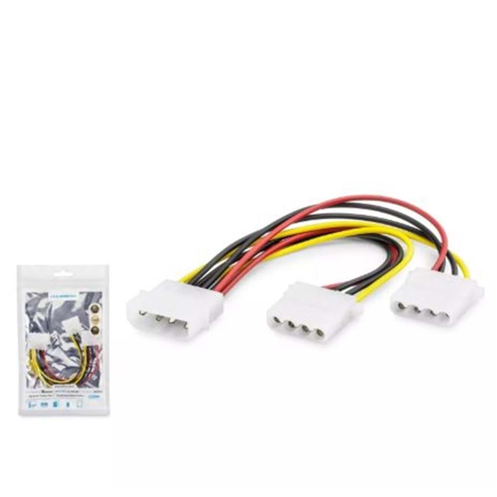 Hadron Hdx5526 Ide Power Kablo Poşetli 2In1 Beyaz